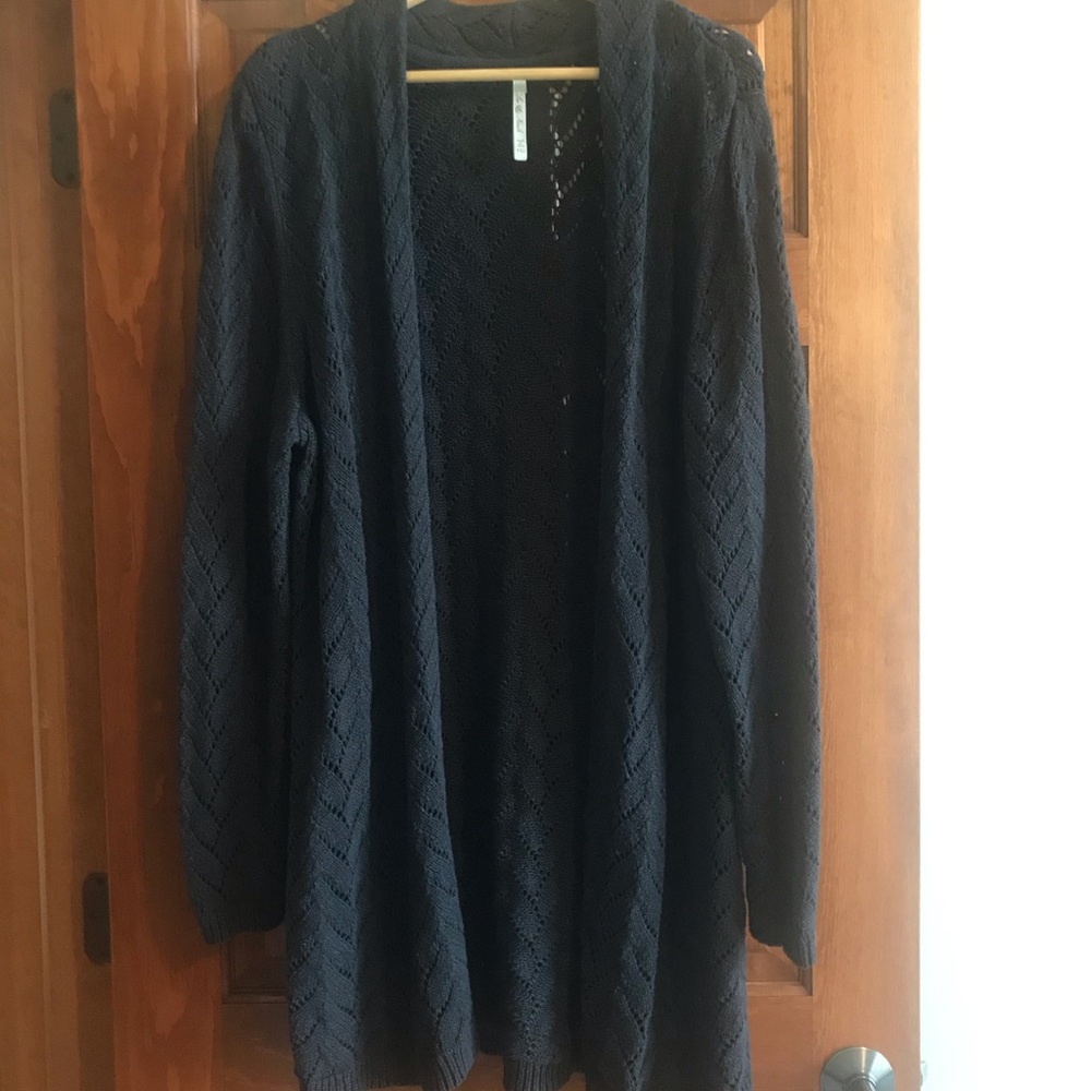 Leo & Nicole Tunic Length Cardigan